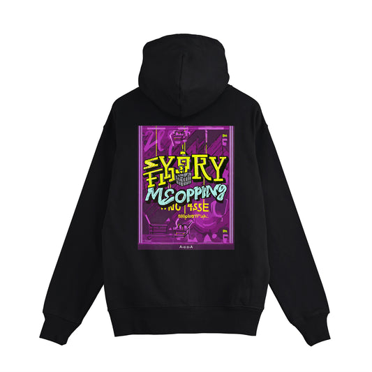 GRAFFITI ZIP HOODIE 001