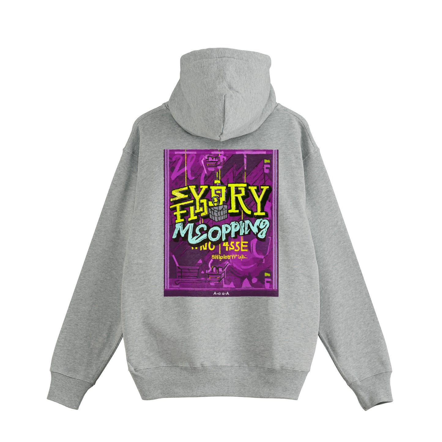 GRAFFITI ZIP HOODIE 001