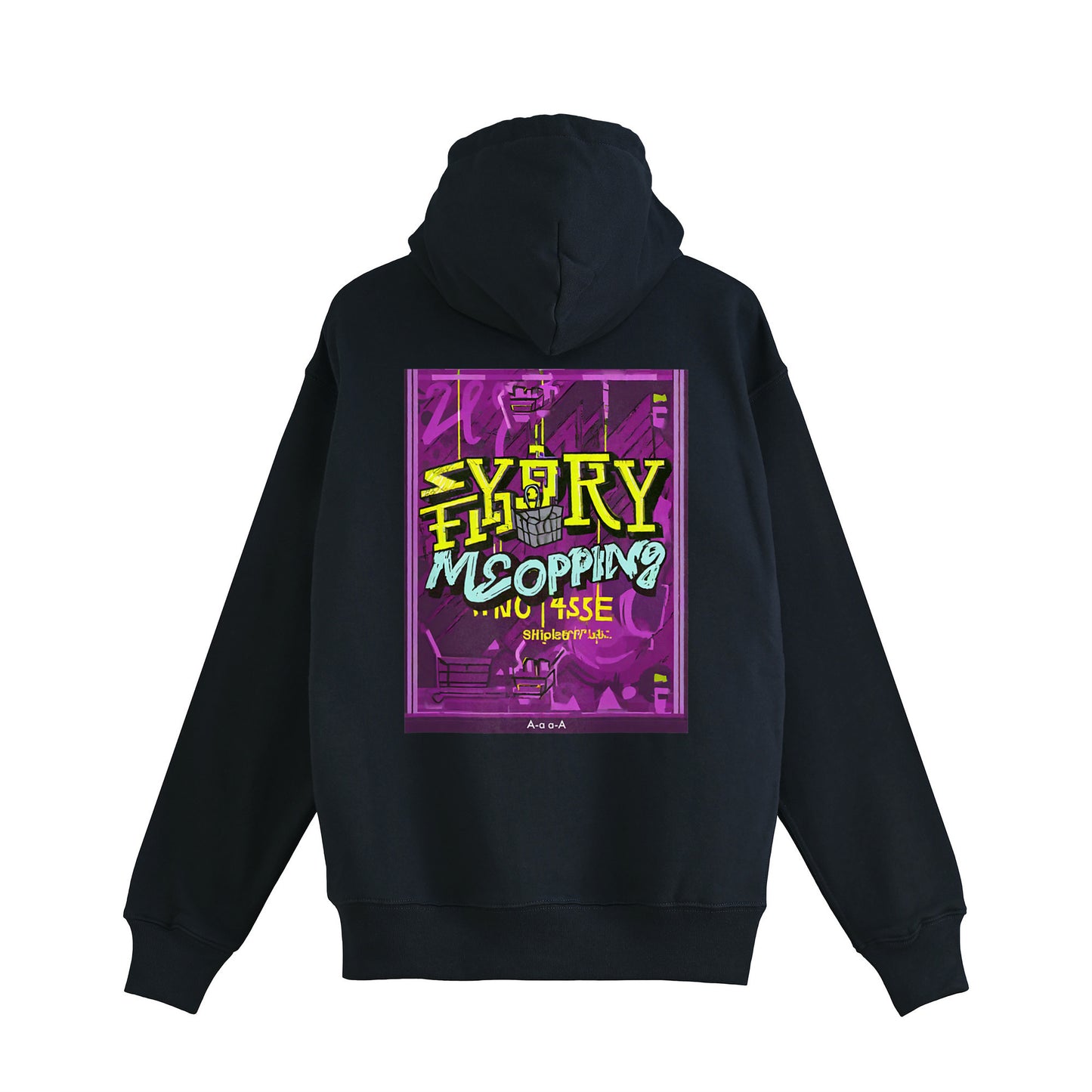 GRAFFITI ZIP HOODIE 001