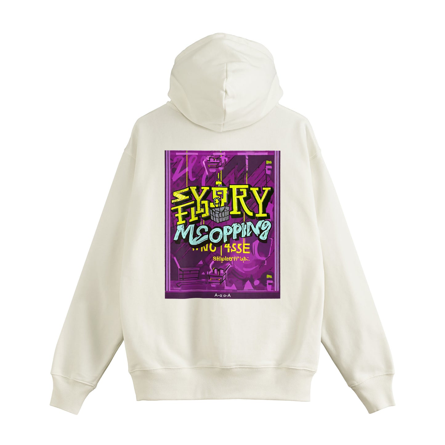 GRAFFITI ZIP HOODIE 001