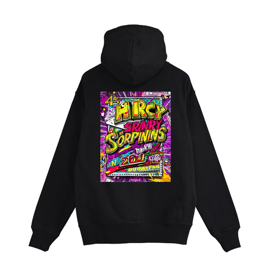 GRAFFITI ZIP HOODIE 003