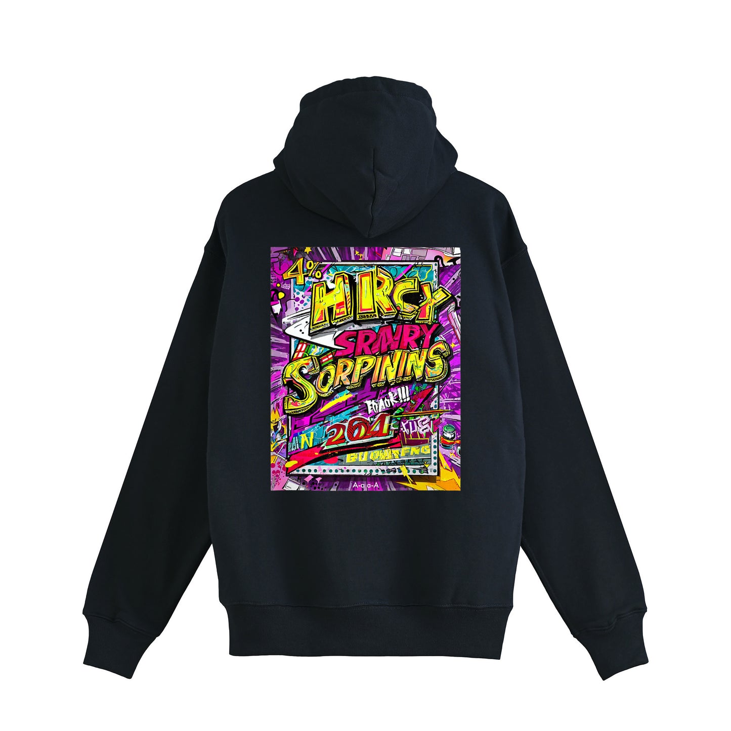 GRAFFITI ZIP HOODIE 003