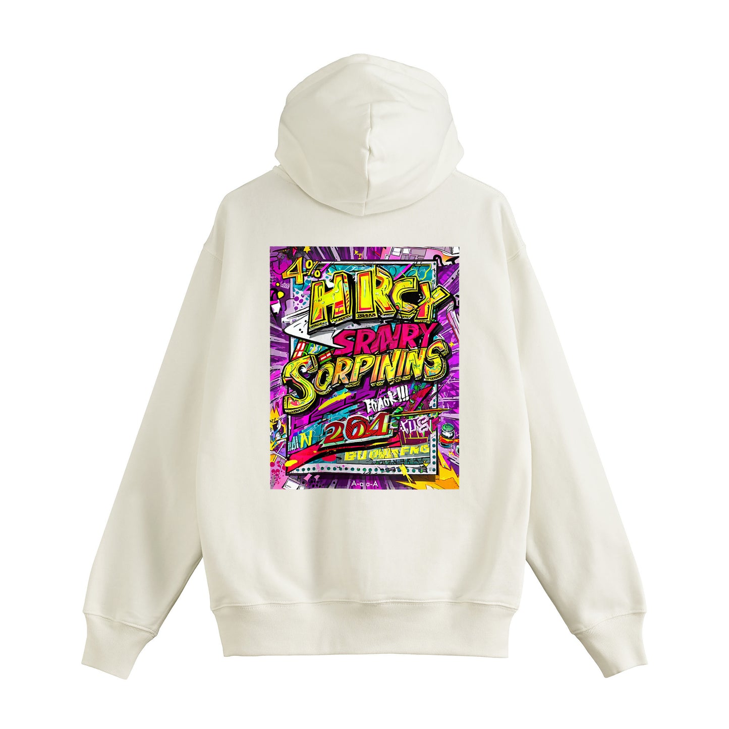 GRAFFITI ZIP HOODIE 003