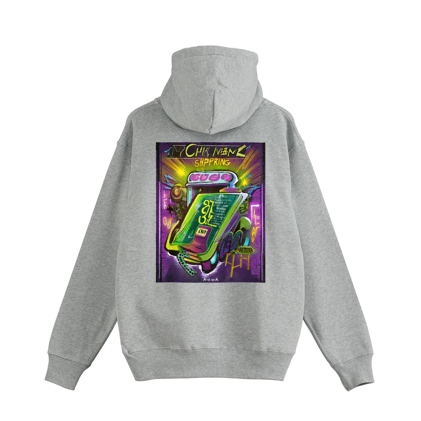 GRAFFITI ZIP HOODIE 004