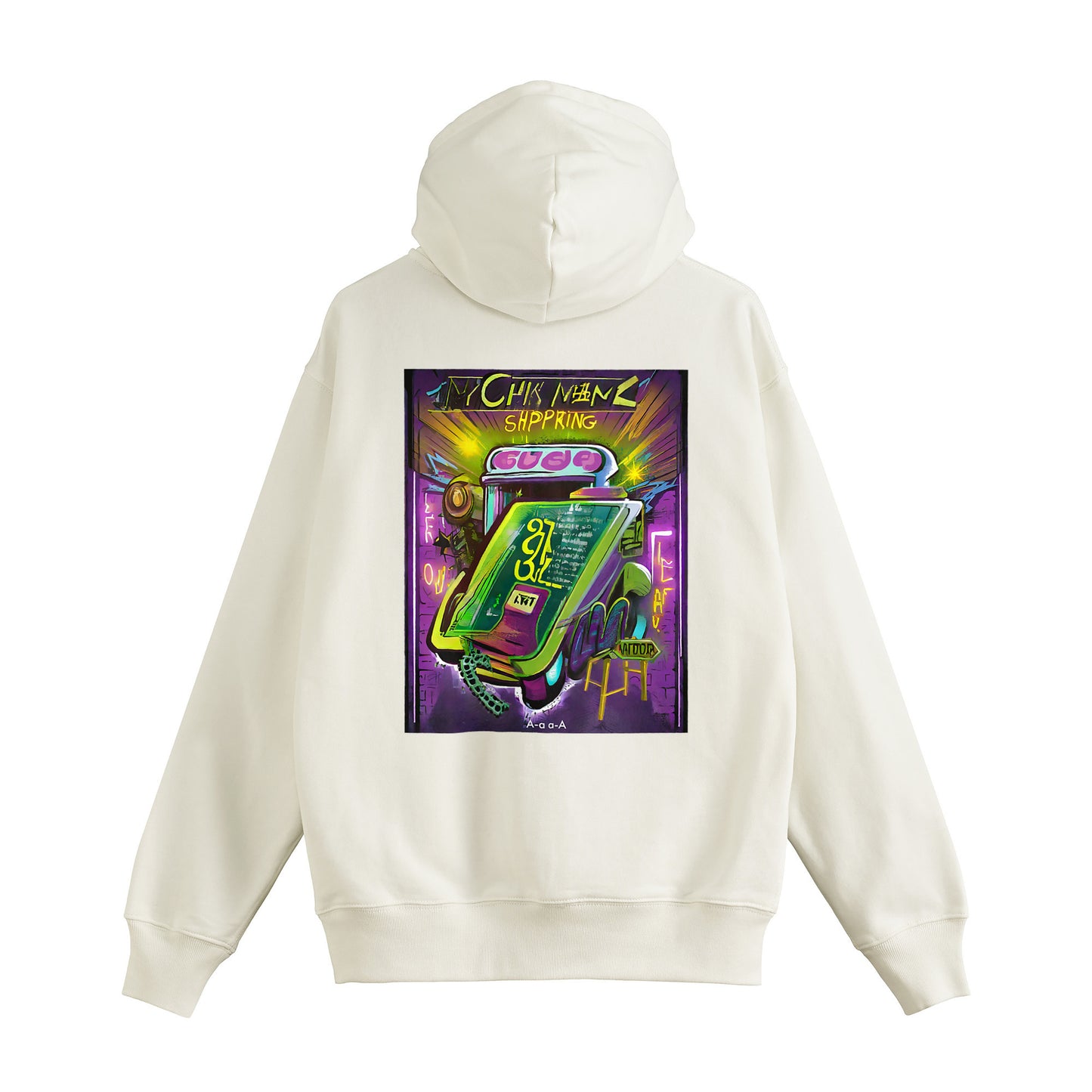 GRAFFITI ZIP HOODIE 004