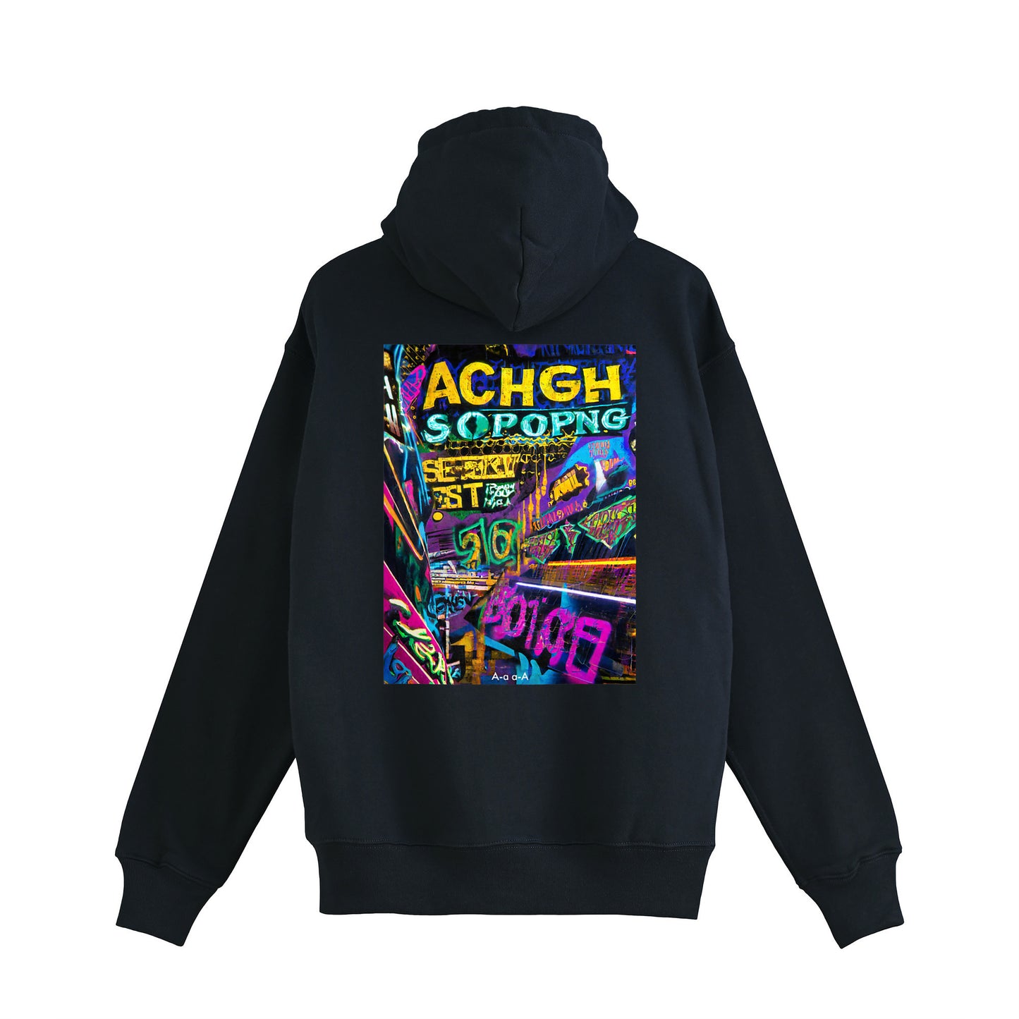 GRAFFITI ZIP HOODIE 006