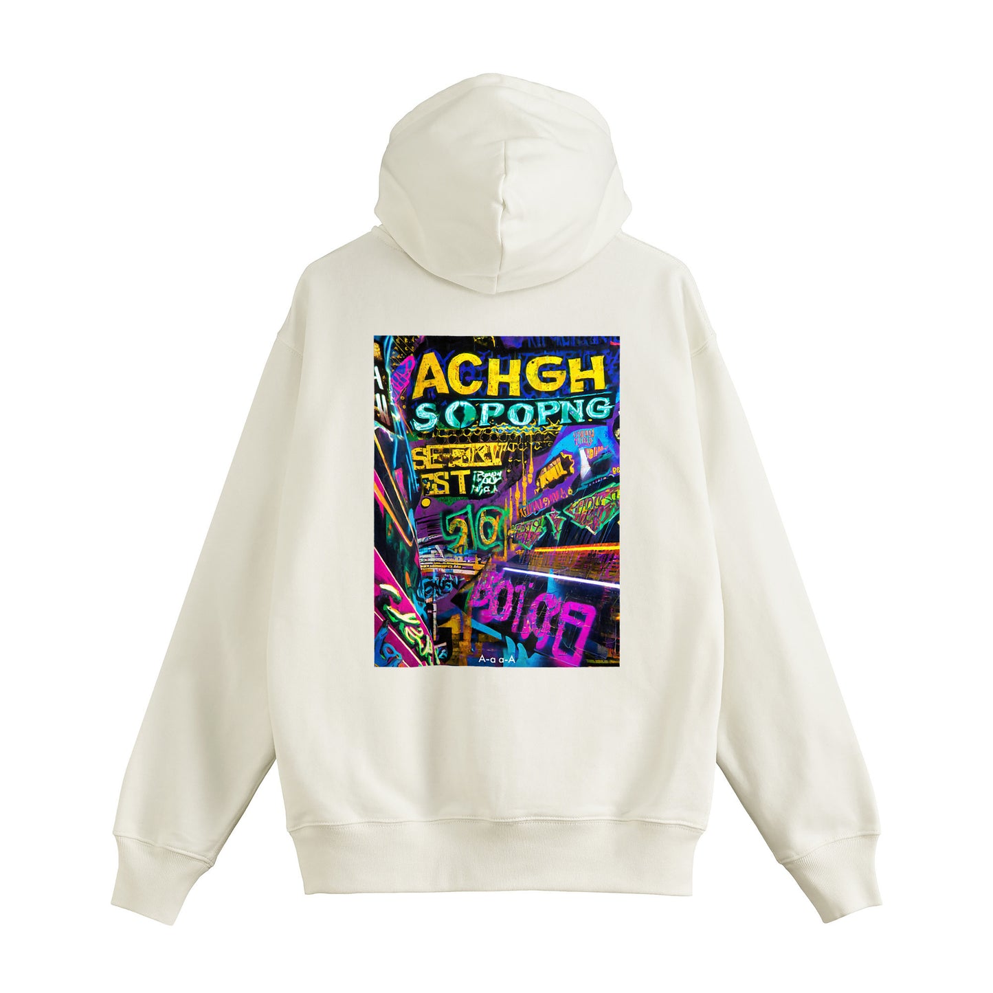 GRAFFITI ZIP HOODIE 006