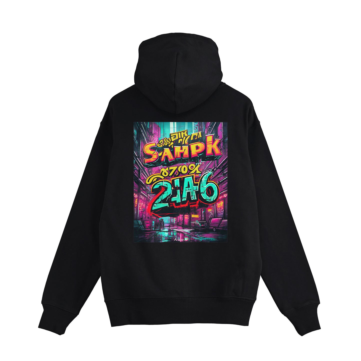 GRAFFITI ZIP HOODIE 007