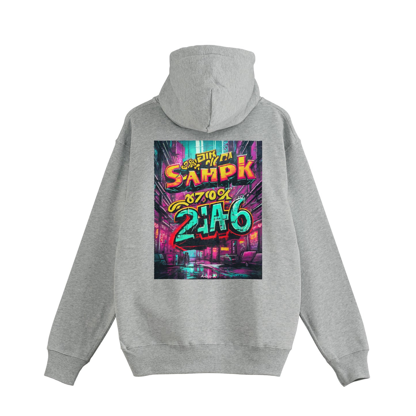 GRAFFITI ZIP HOODIE 007