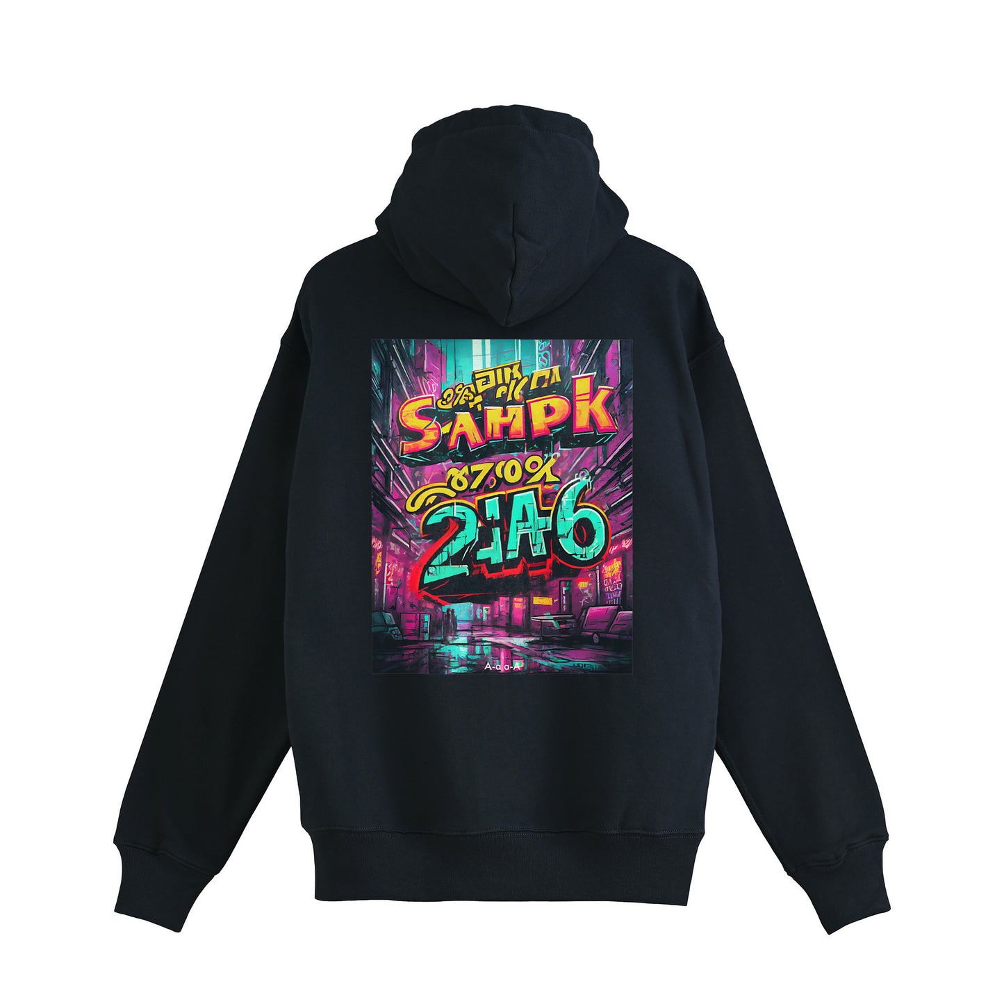 GRAFFITI ZIP HOODIE 007