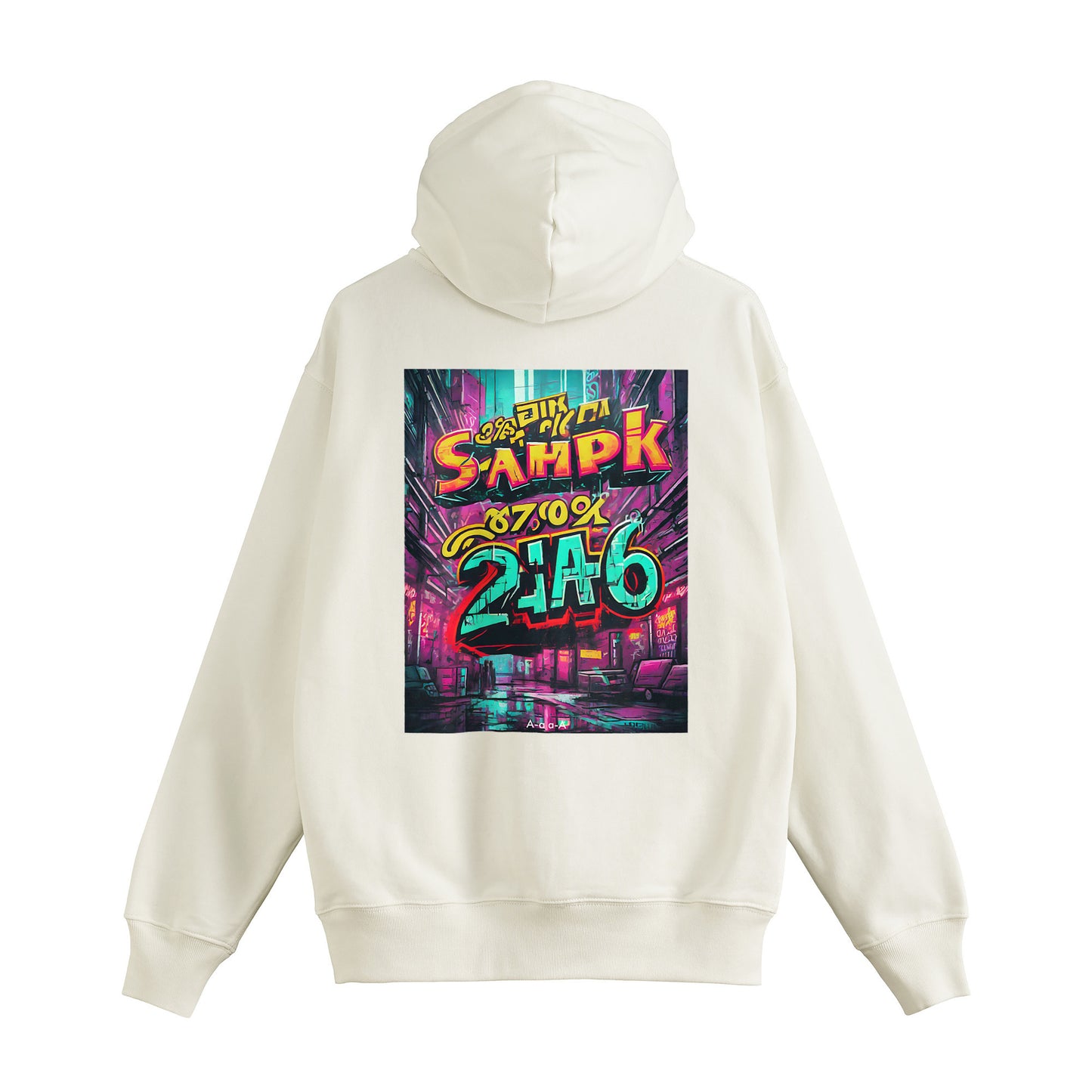 GRAFFITI ZIP HOODIE 007