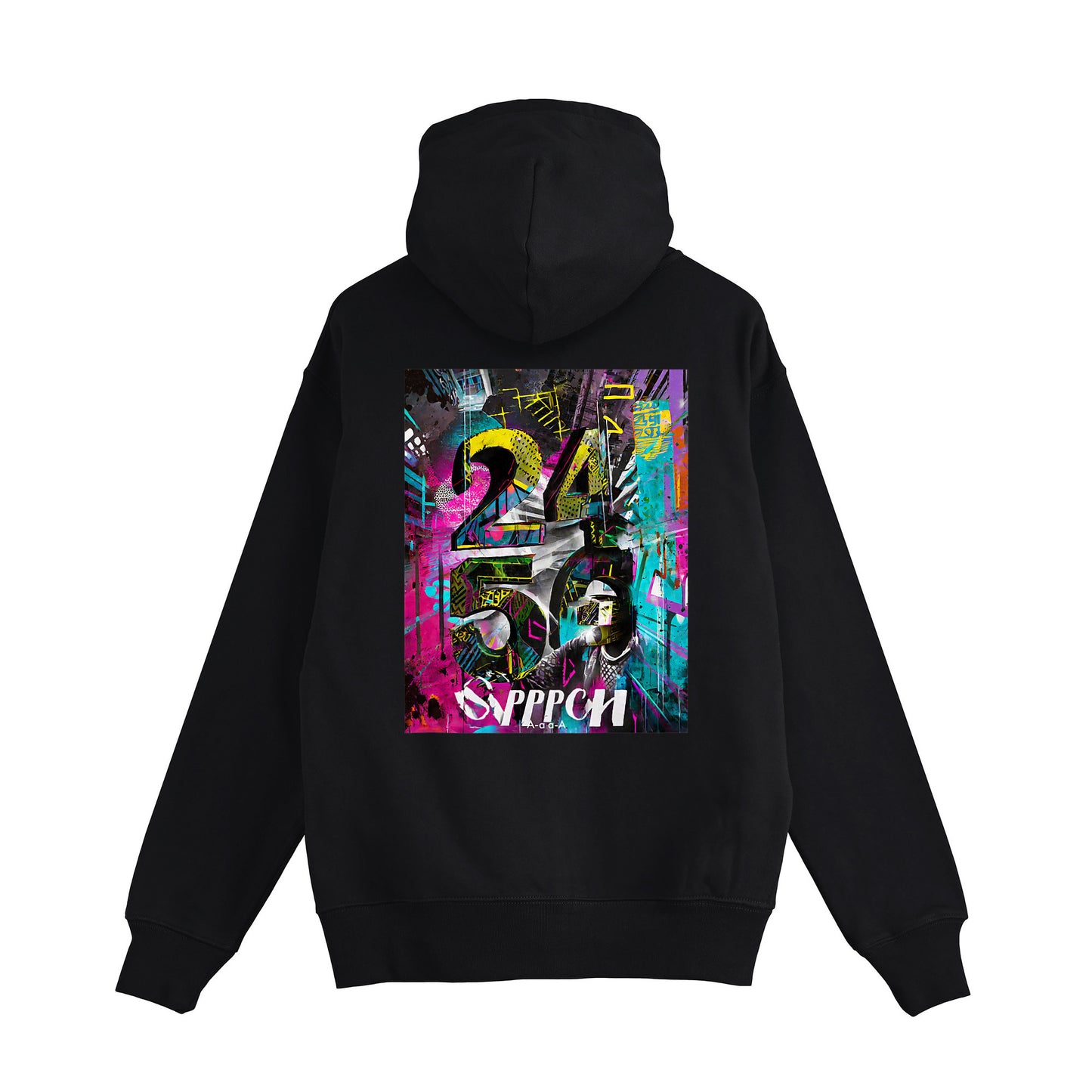 GRAFFITI ZIP HOODIE 010