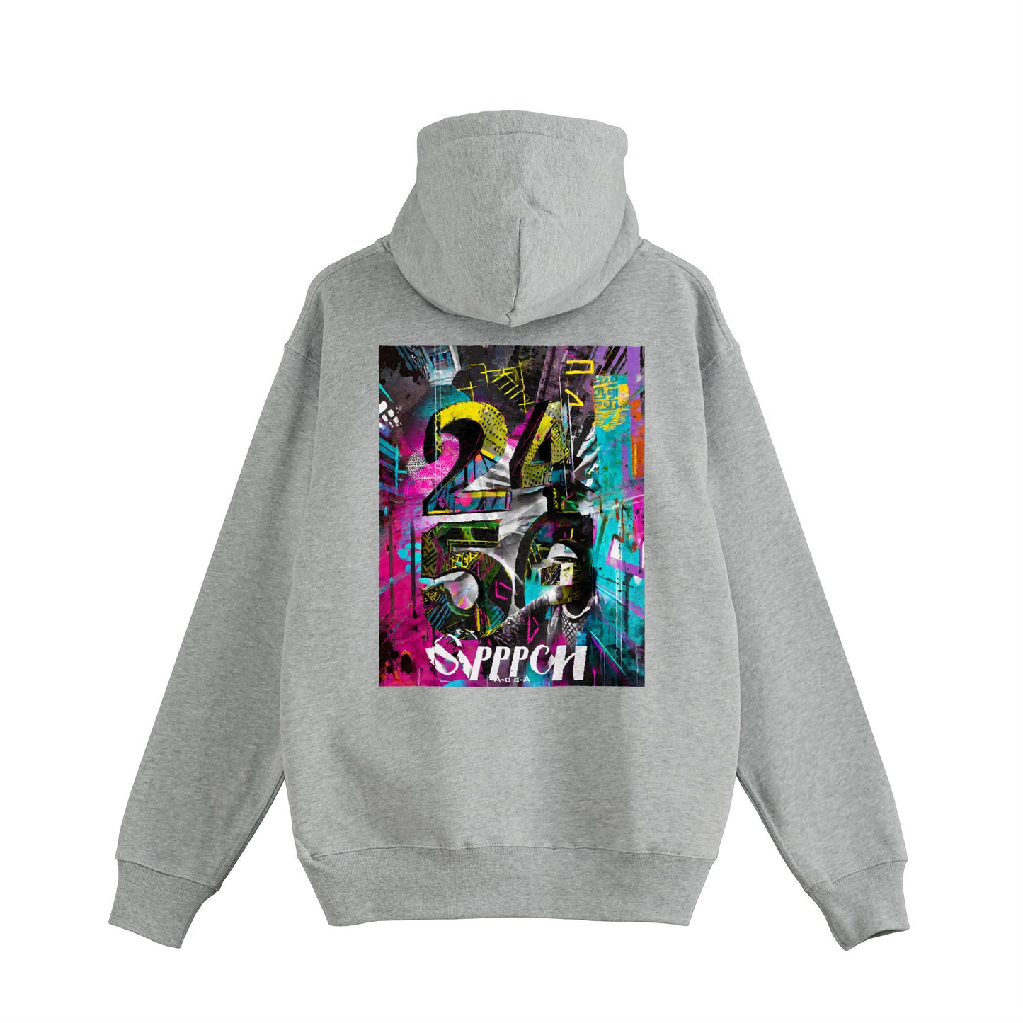 GRAFFITI ZIP HOODIE 010