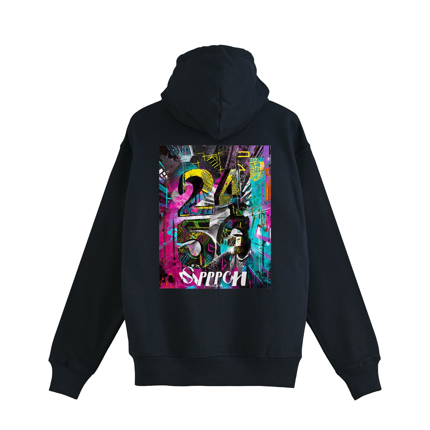 GRAFFITI ZIP HOODIE 010