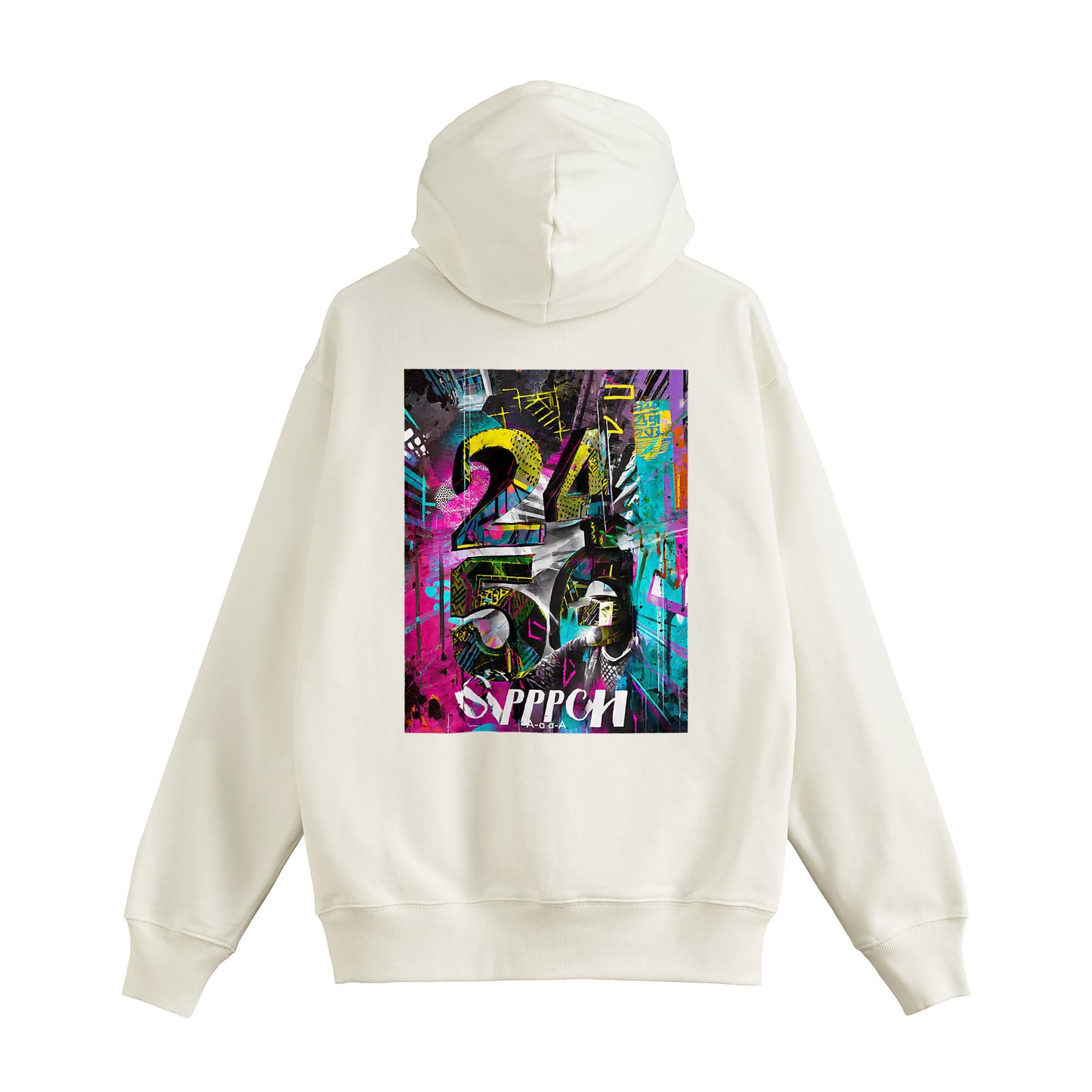 GRAFFITI ZIP HOODIE 010