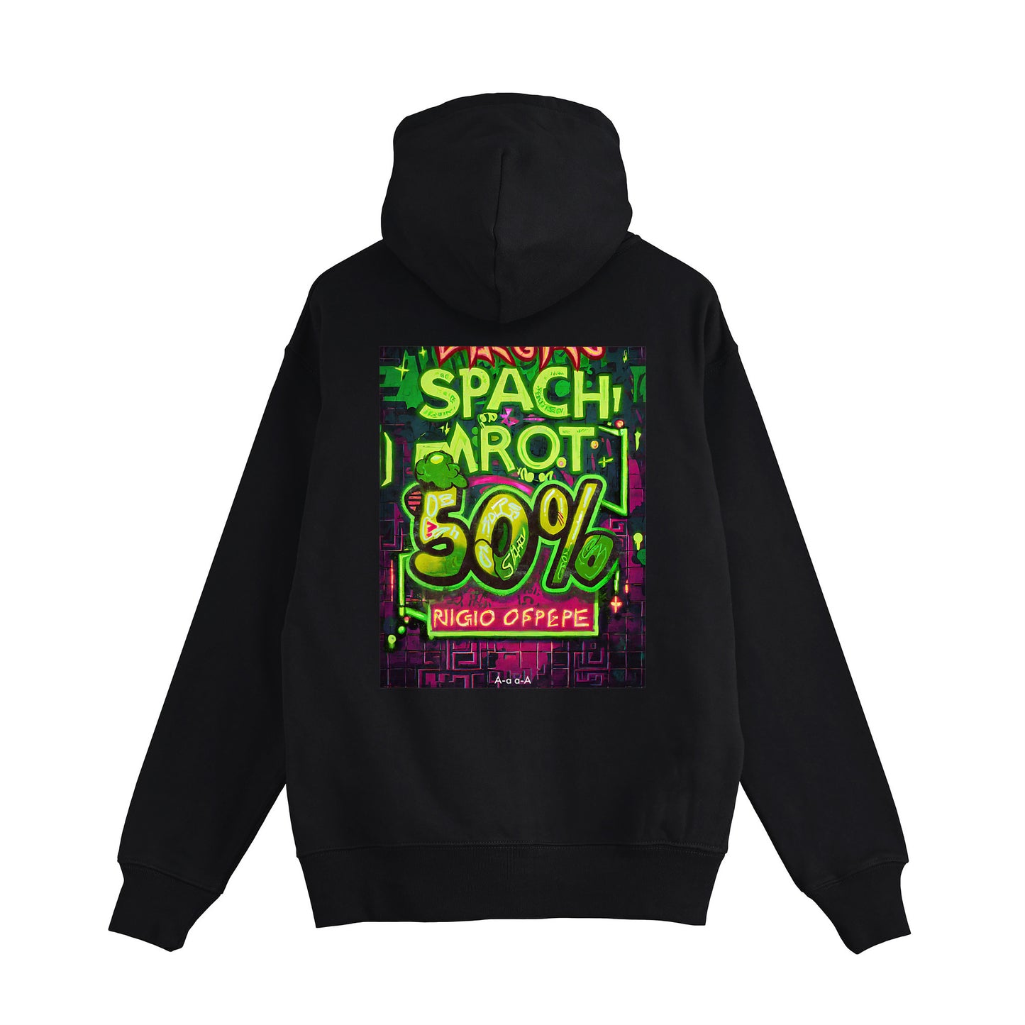 GRAFFITI ZIP HOODIE 011