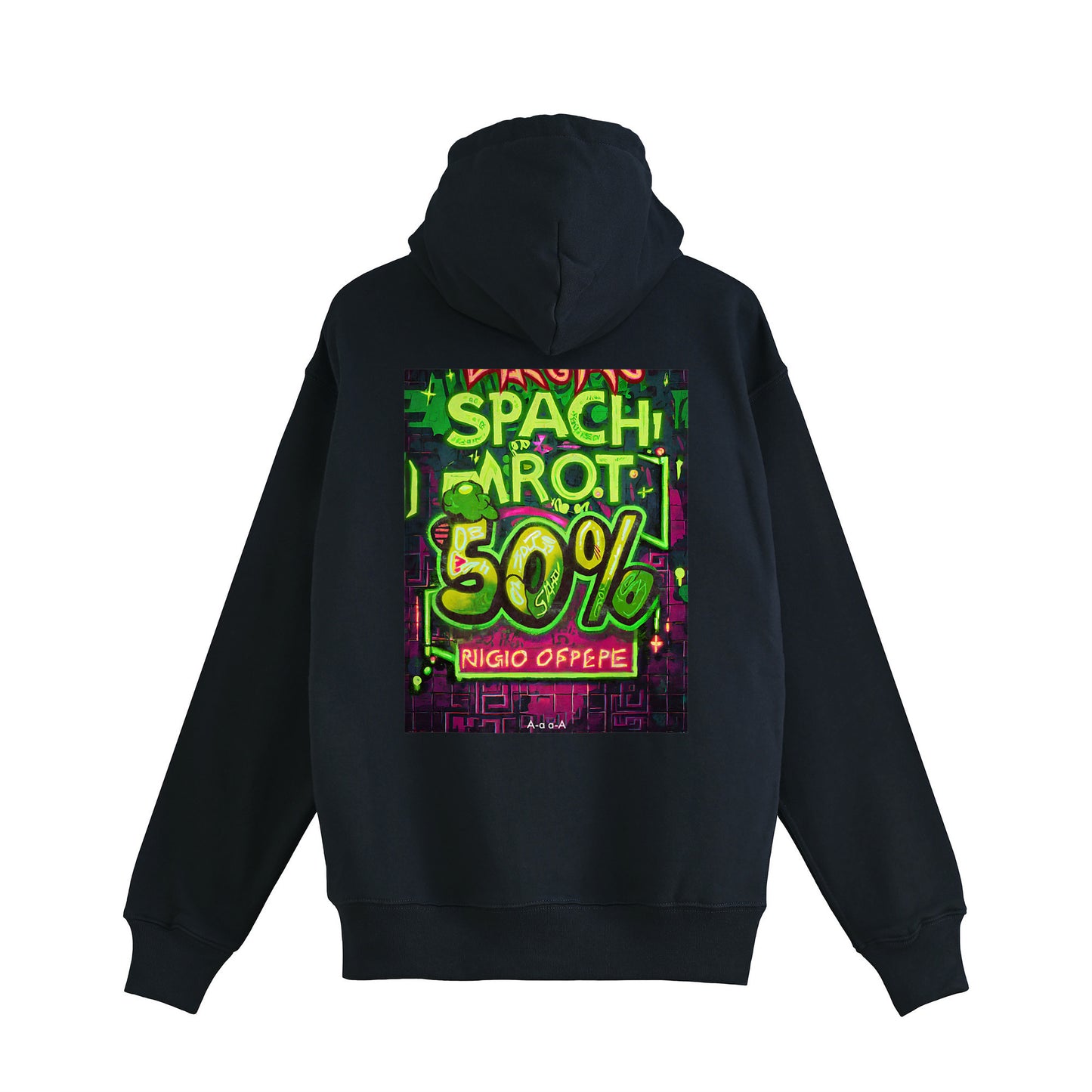 GRAFFITI ZIP HOODIE 011