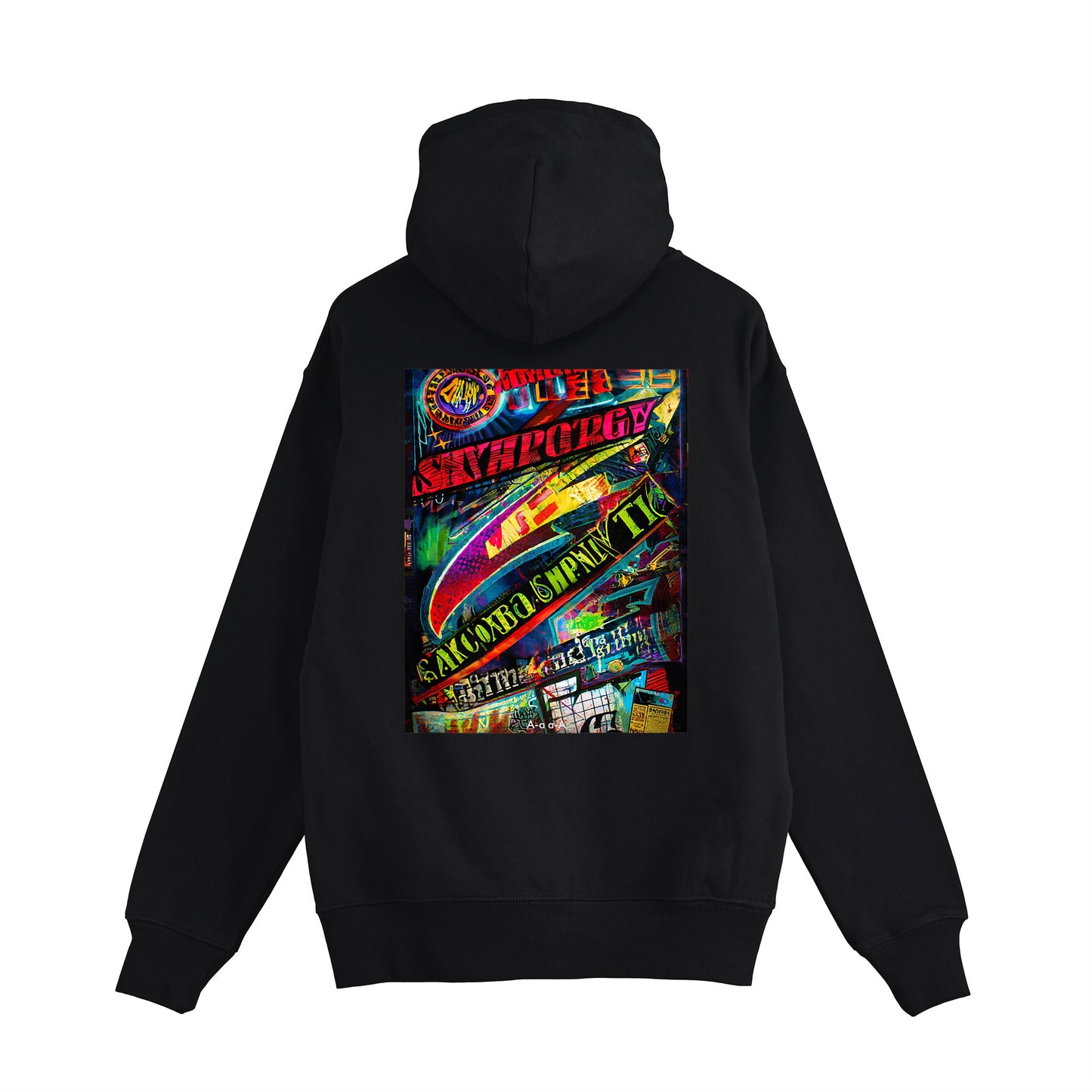 GRAFFITI ZIP HOODIE 012