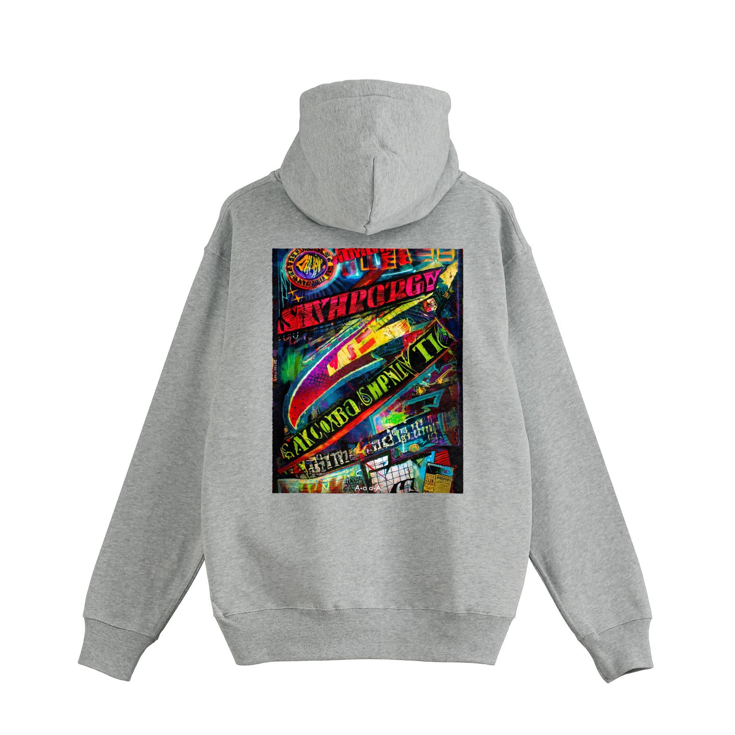 GRAFFITI ZIP HOODIE 012