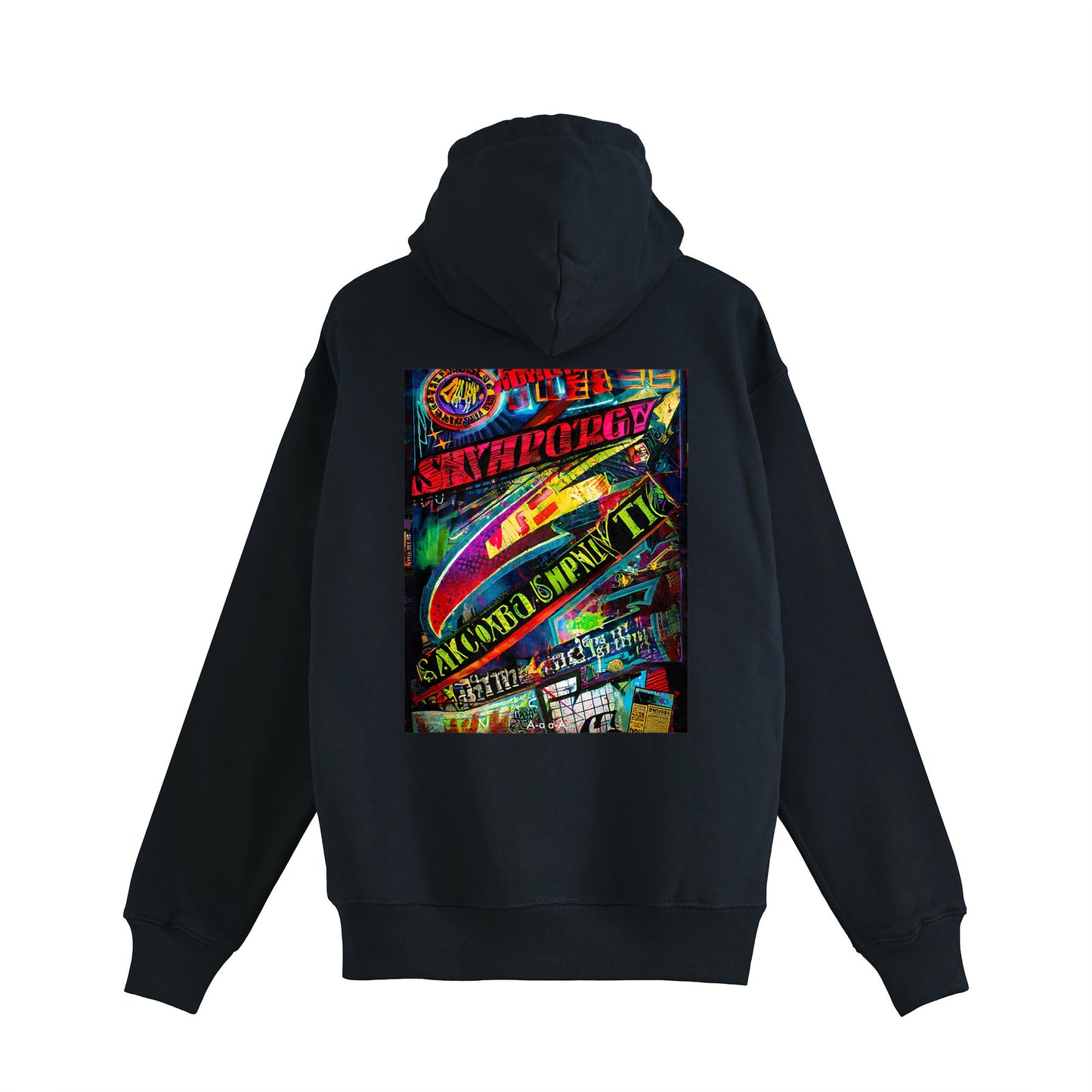 GRAFFITI ZIP HOODIE 012