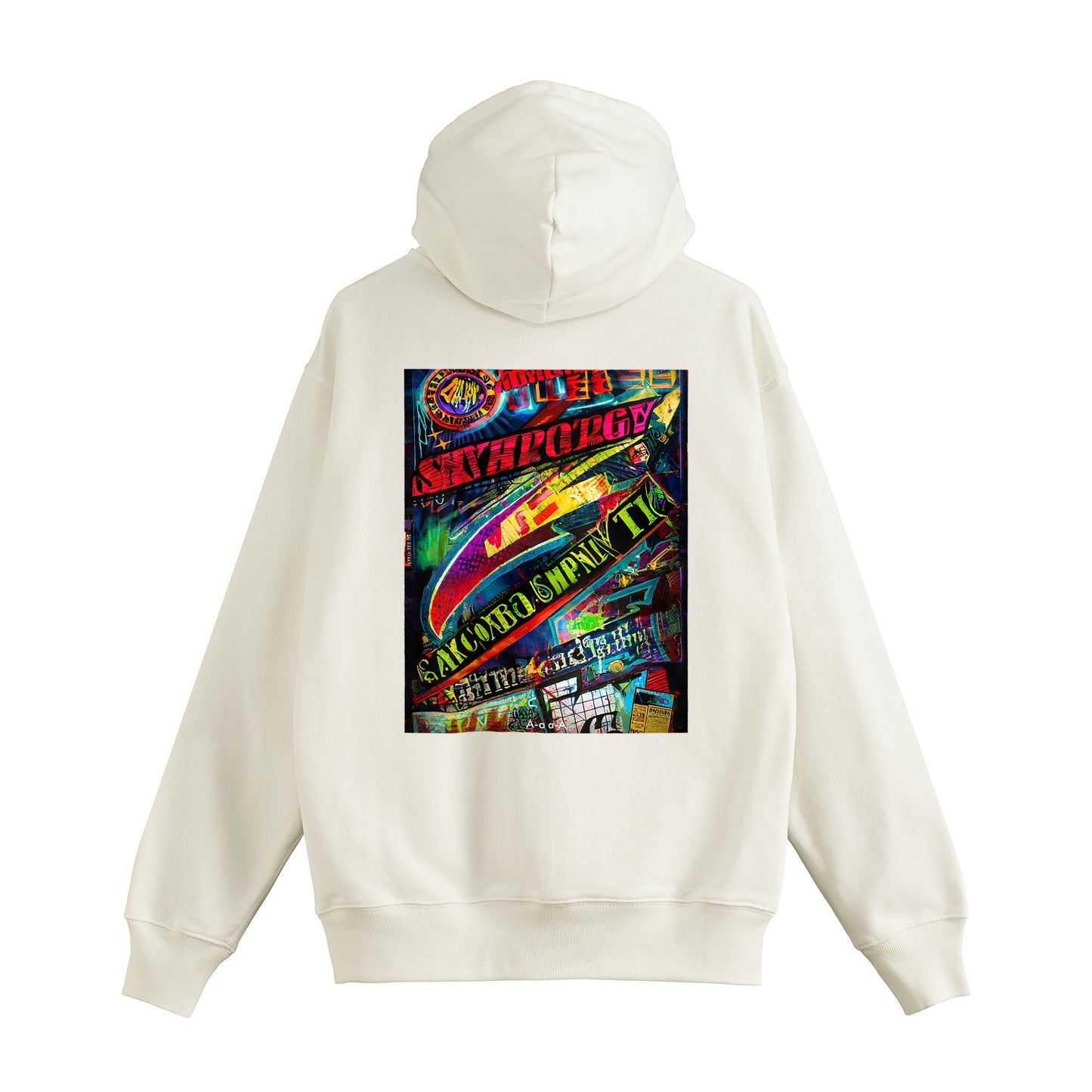 GRAFFITI ZIP HOODIE 012