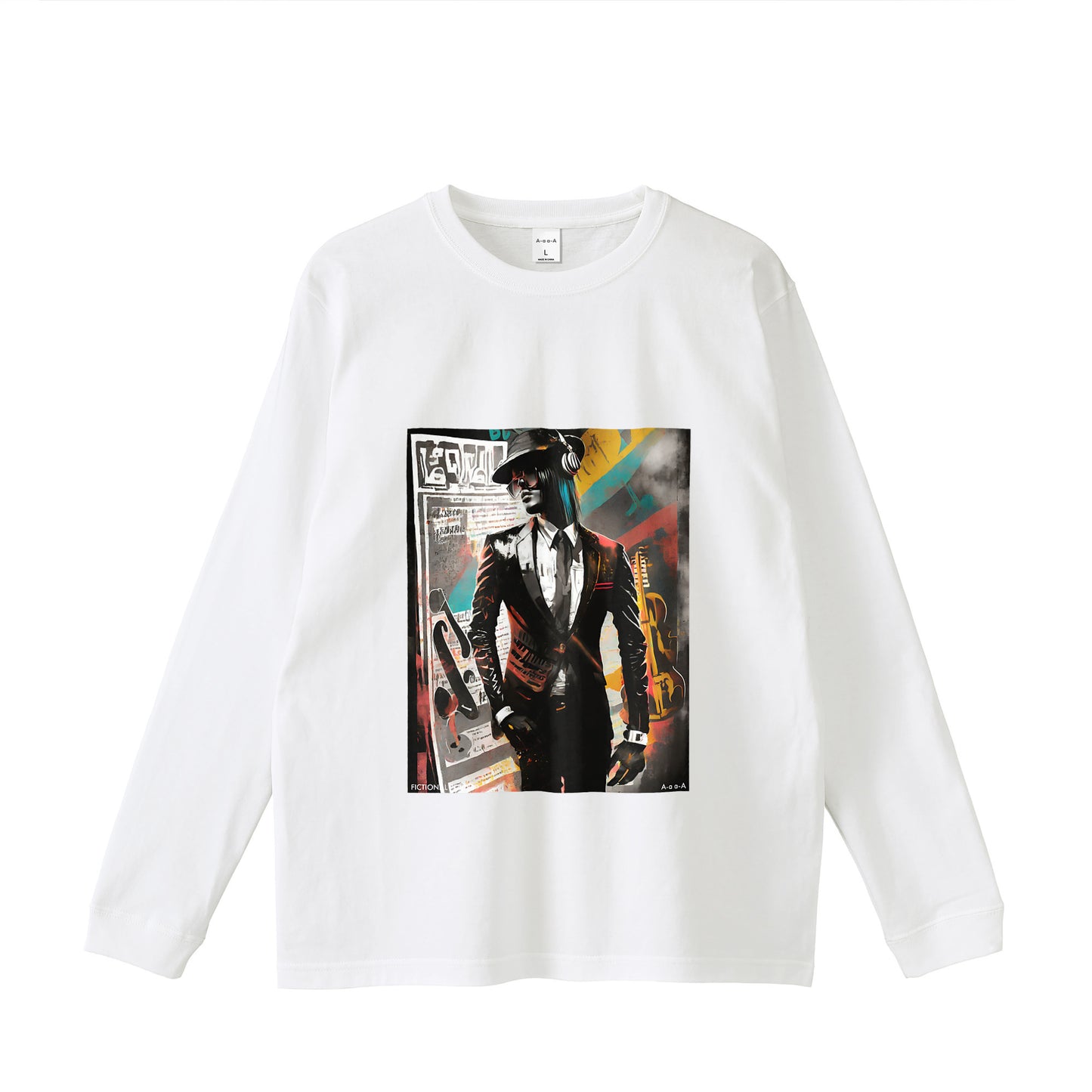 FICTIONAL POSTER LONG TEE 002