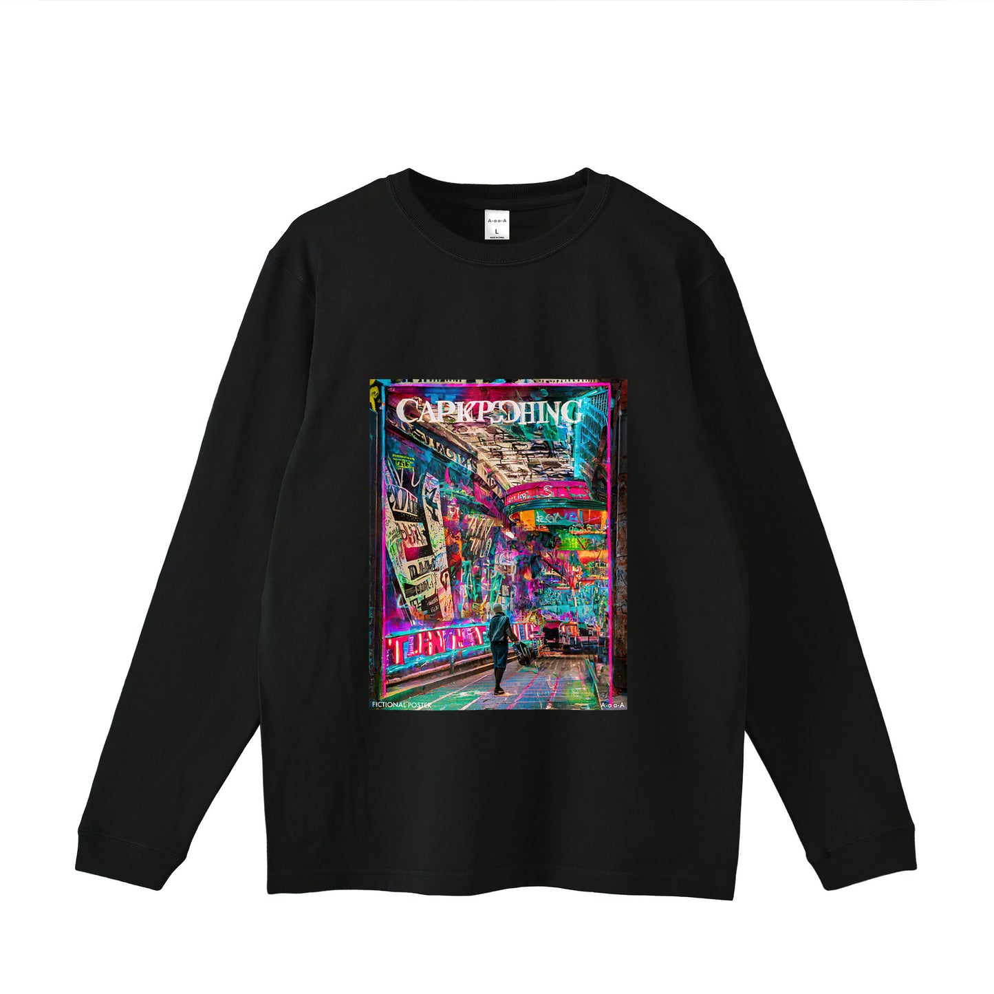 FICTIONAL POSTER LONG TEE 011